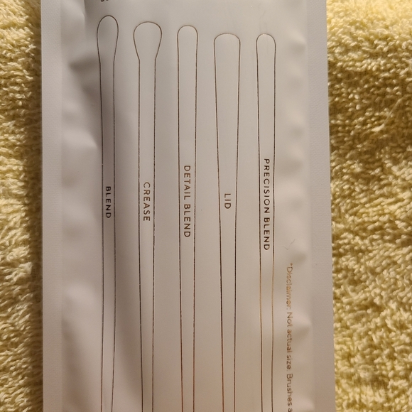 Shades By Shan Five Piece Vegan Eye Brush Set NWOT - Picture 4 of 5